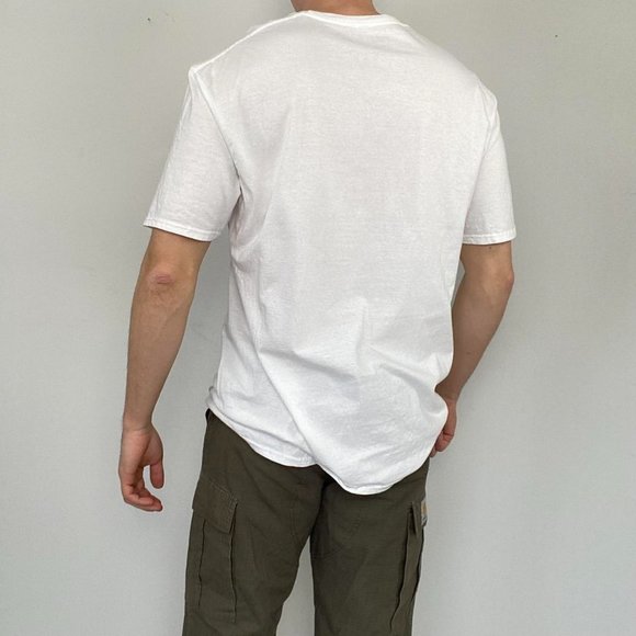 Mitchell & Ness Graphic T-Shirt White XLarge. - Picture 3 of 4